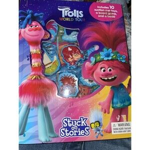 DreamWorks Trolls World Tour Stuck on Stories By Phidal Publishi